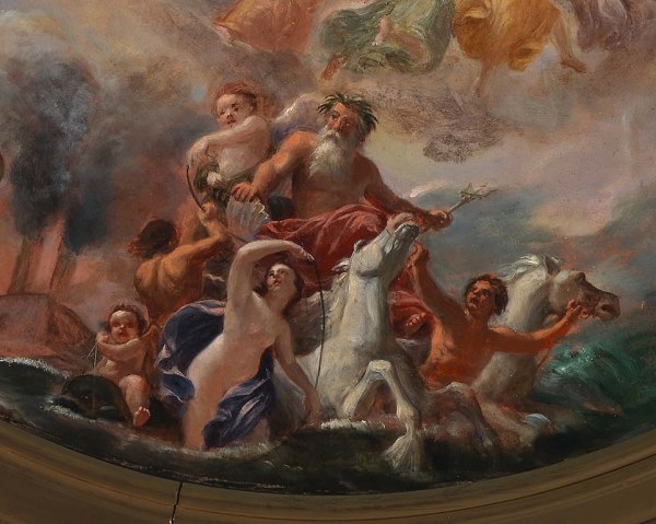 Ο Έλληνας που ζωγράφισε την οροφή στο Καπιτώλιο και έγινε γνωστός ως ο Μιχαήλ Άγγελος της Αμερικής.